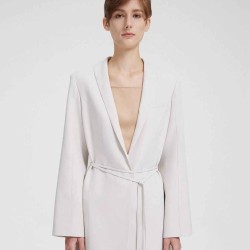 Slim-fit Belted Blazer