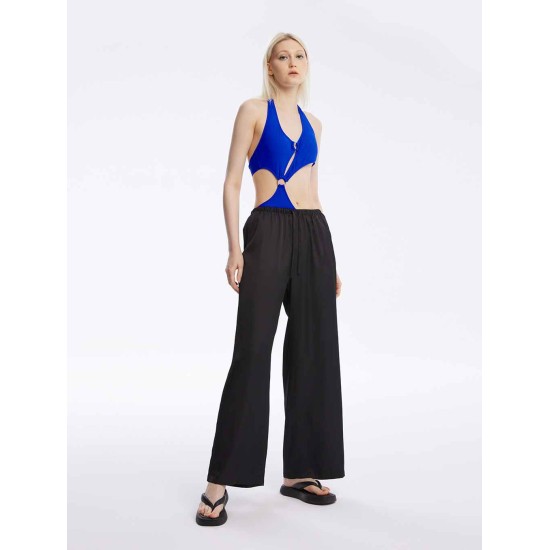 Halter Cutout One Piece Swimsuit Halter Cutout One Piece Swimsuit