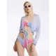 Contrast Bow Swimsuit Contrast Bow Swimsuit