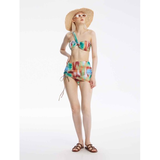 Tie-Dyed Three Piece Swmisuit Tie-Dyed Three Piece Swmisuit