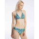 Striped Mesh Three Piece Swimsuit Striped Mesh Three Piece Swimsuit