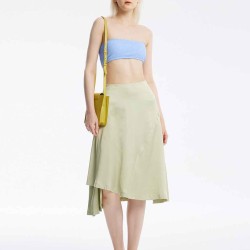 Textured Bandeau Swimsuit
