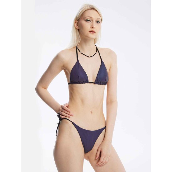 Luminous Lace Up Bikini Swimsuit Luminous Lace Up Bikini Swimsuit