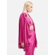 Satin Effect Tie Waist Blazer Satin Effect Tie Waist Blazer