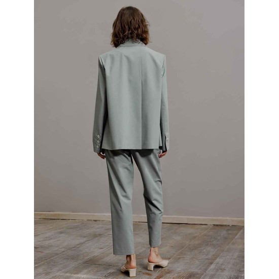 Buttoned Blazer & Pants Set Buttoned Blazer & Pants Set