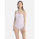 Plaid Pattern One-Piece Swimsuit Plaid Pattern One-Piece Swimsuit