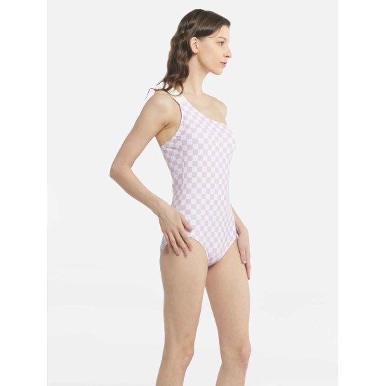 Plaid Pattern One-Piece Swimsuit Plaid Pattern One-Piece Swimsuit
