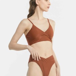 V-neck Split Swimsuit Set