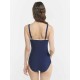 Vintage Patchwork One-Piece Swimsuit Vintage Patchwork One-Piece Swimsuit