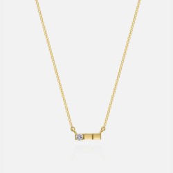 Brick Diamond Necklace
