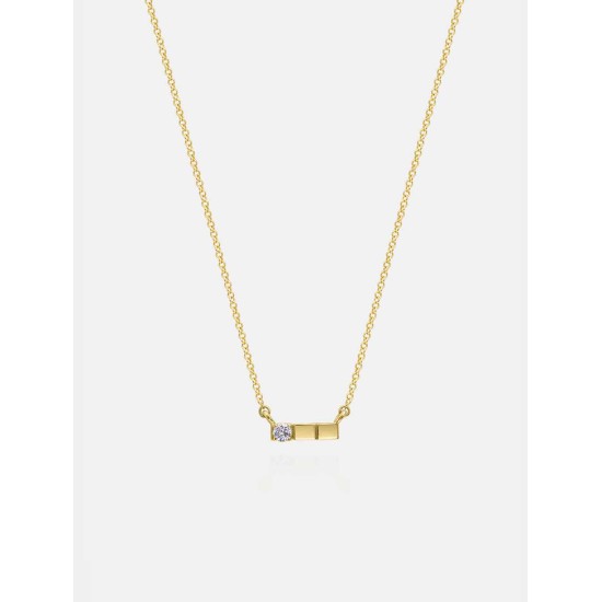 Brick Diamond Necklace Brick Diamond Necklace
