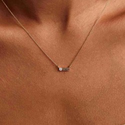 Brick Diamond Necklace