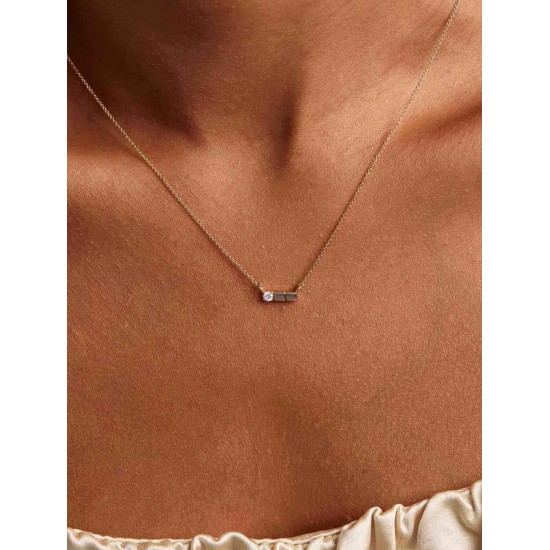 Brick Diamond Necklace Brick Diamond Necklace