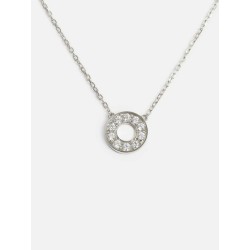 Circular Glitter Necklace