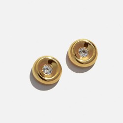 Circle Dot Studs
