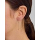 Sapphire Studded Threader Earrings Sapphire Studded Threader Earrings