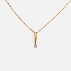 Glisten Vertical Necklace
