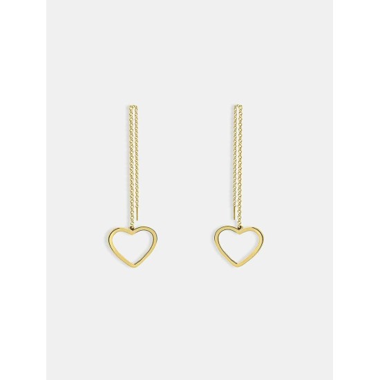 Heart Threader Earrings Heart Threader Earrings