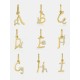 Letter Diamond Pendant Letter Diamond Pendant