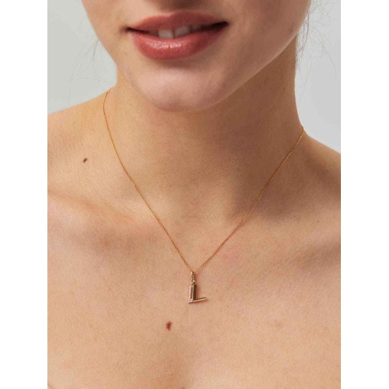 Letter Diamond Pendant Letter Diamond Pendant