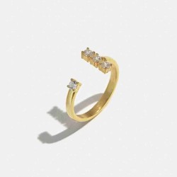 Flowry Open Ring