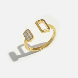 Sculpture Open Ring