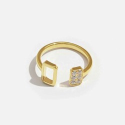 Sculpture Open Ring