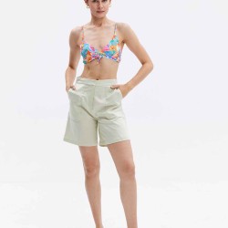 Allover Printed Bikini Swimsuit