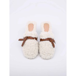 Teddy Texture Flats