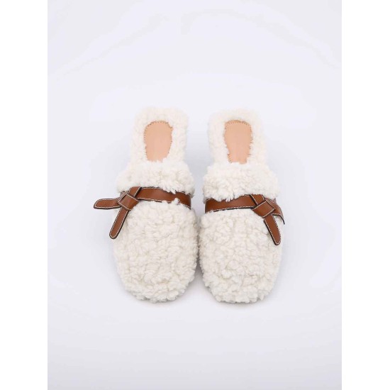 Teddy Texture Flats