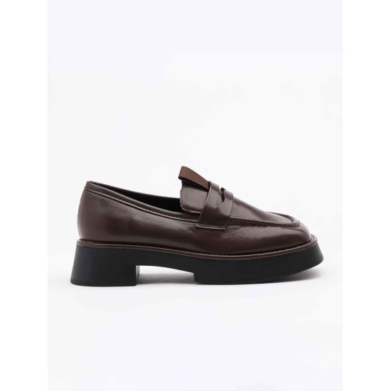 Muffin thick-soled leather shoes Muffin thick-soled leather shoes