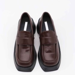 Thick-sole heightening muffin shoes