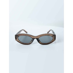 Wide Retro Look Sunglasses
