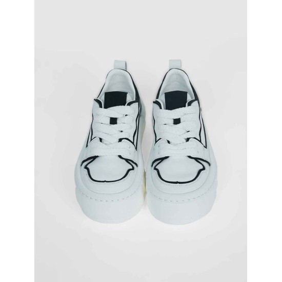 Two-Tone Thick Soled Sneakers Two-Tone Thick Soled Sneakers