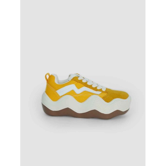Frosted Leather Thick Bottom Non-slip Muffin Sneakers Frosted Leather Thick Bottom Non-slip Muffin Sneakers