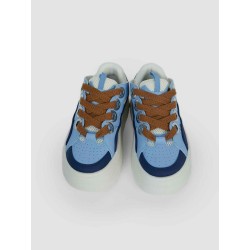 Mesh Color Blocking Muffin Sneakers