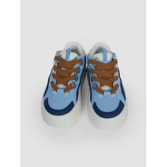 Mesh Color Blocking Muffin Sneakers Mesh Color Blocking Muffin Sneakers
