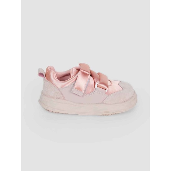 Silky Patchwork Chunky Sneakers Silky Patchwork Chunky Sneakers