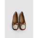 Bow Tie Square Toe Flat Single Shoes Bow Tie Square Toe Flat Single Shoes