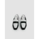 Square Toe Chunky Heel Strappy Half Sandals Square Toe Chunky Heel Strappy Half Sandals