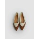 Pointed Toe Color Blocking Single Shoes Pointed Toe Color Blocking Single Shoes
