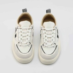 Paneled Soft-sole Sneakers