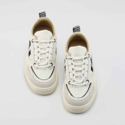 Paneled Soft-sole Sneakers
