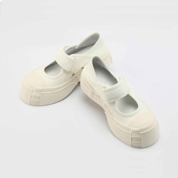 Velcro Leather Thick-sole Mary Jane shoes