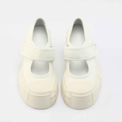 Velcro Leather Thick-sole Mary Jane shoes