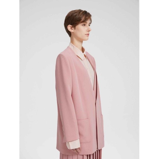 Single-breasted Compact Suiting Blazer Single-breasted Compact Suiting Blazer