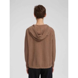 Zipper Slider Cashmere Cardigan