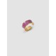 Enamel Charm Open Ring Enamel Charm Open Ring