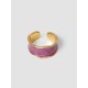 Enamel Charm Open Ring Enamel Charm Open Ring
