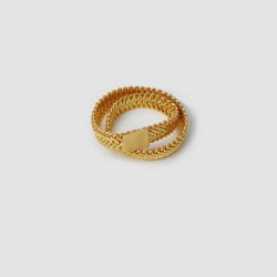 Snake Bone Chain Ring